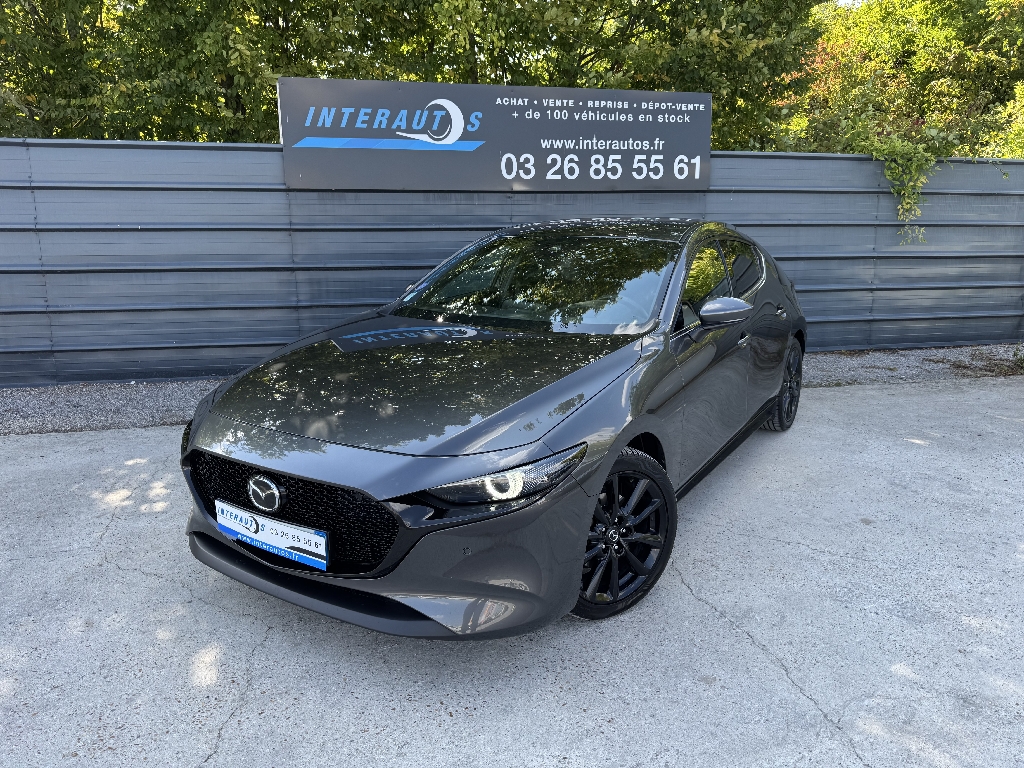 MAZDA – 3 – Berline – Essence sans plomb – Gris foncÃ©e