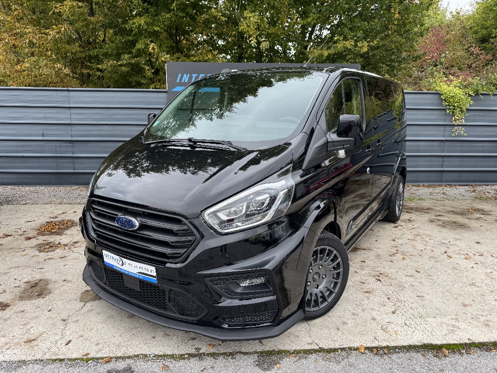 FORD – TRANSIT CUSTOM CABINE APPRO – Fourgon – Diesel – Noir