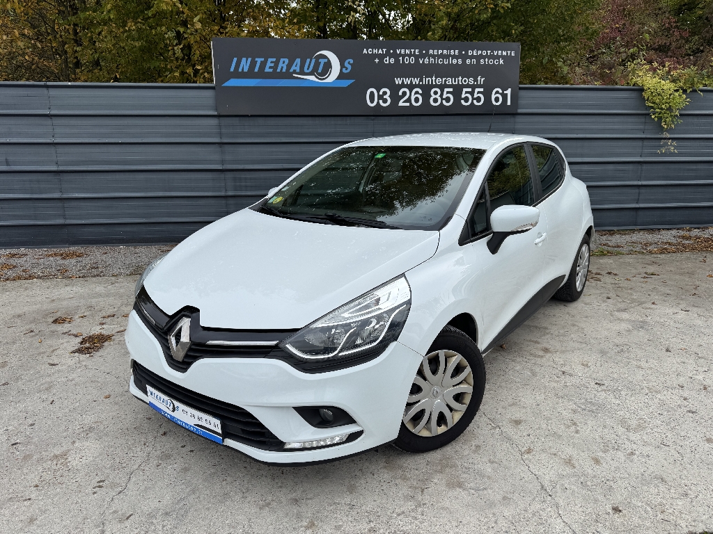 RENAULT – CLIO IV SCT – Berline – Diesel – Blanc