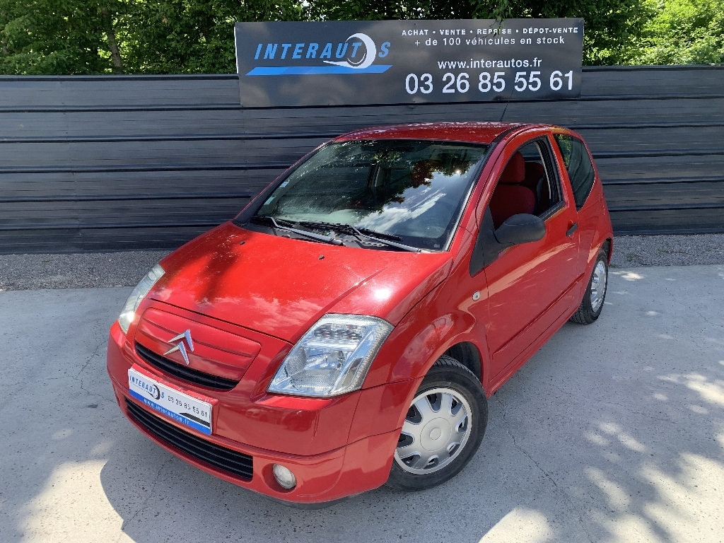 CITROEN – C2 – Berline – Essence sans plomb – Rouge