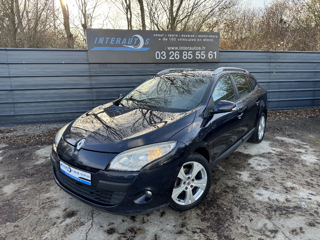 RENAULT – MEGANE III ESTATE – Break – Diesel – Bleu